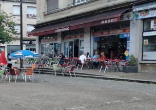 Terrasse d'un café