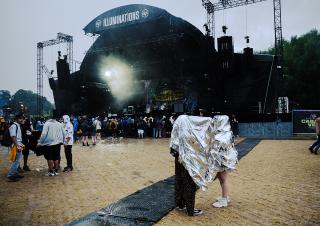 festival sous la pluie 