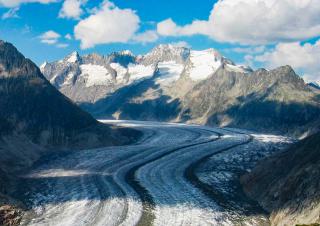glacier en fonte
