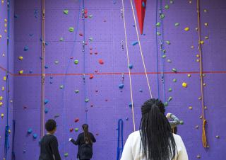 escalade au collège 