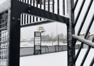 équipement sportif sous la neige