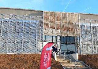 photo du bâtiment inauguré