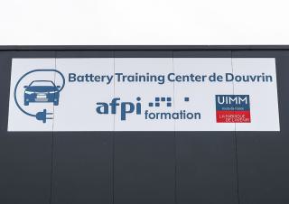 battery training center de Douvrin 