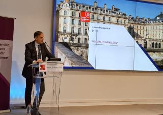 présentation des résultats par Olivier Sichel 
