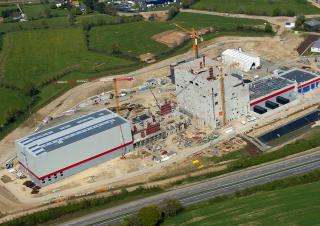 Chantier d'une usine