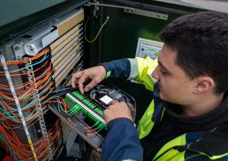 installation fibre