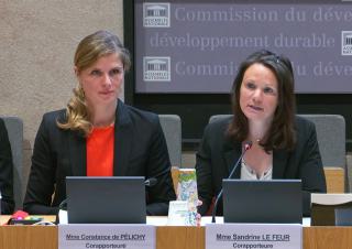 Constance de Pélichy et Sandrine Le Feur 