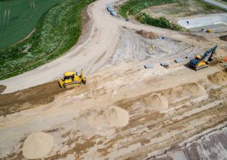 chantier autoroute
