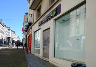 Le magasin Sergent Major férmé à Brest 