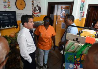 Manuel Valls en Martinique