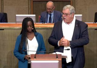Aminata Niakaté et Pascal Férey 