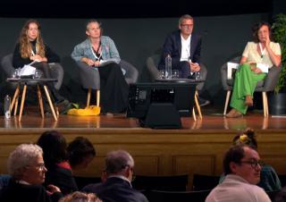 Alexia Gros, Lorana Vincent, Boris Tavernier et Laura Faucher