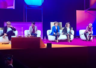 Nathalie Appere, Amandine Demore, Jeanne Barseghian, Charlotte Libert Albanel et Catherine Arenou