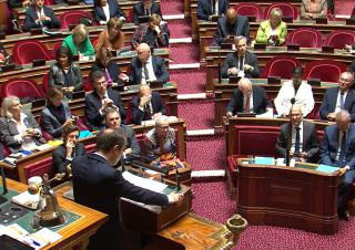 Sébastien Lecornu au Sénat 