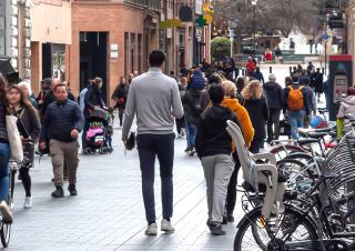 des piétons en ville 