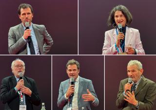  Mathieu Lefèvre, Anne Aubin-Sicard, Christian Métairie, Augustin Augier et  Jean-François Vigier
