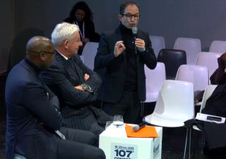 Mohamed Gnabaly, Jean-Michel Buf et Benoît Hamon