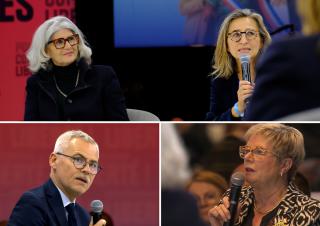  Karine Gloanec-Maurin, Cécile Gallien, Christophe Bouillon et Catherine Lheritier 