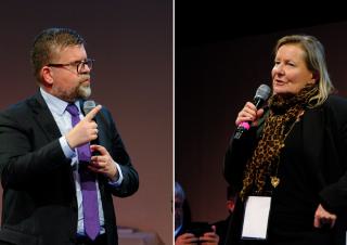 Luc Carvounas et Anne Rubinstein