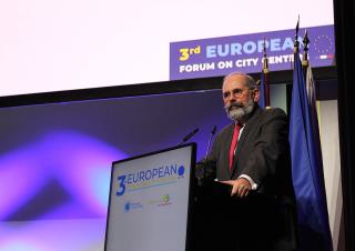  Philippe Laurent aux Assises européennes du Centre-ville le 06 novembe