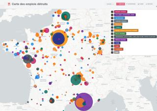 carte des emplois détruits 