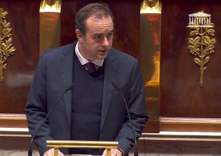 Sébastien Lecornu à l'Assemblée nationale le 17 décembre
