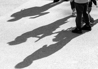 ombres d'enfants 