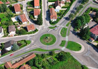 routes zone périurbaine 