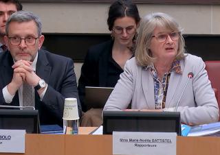 Philippe Bolo et Marie-Noëlle Battistel