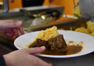 assiette de boeuf Bourgugnon 
