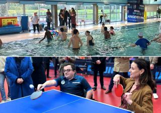  Déplacement de Charlotte Parmentier-Lecocq à Angers