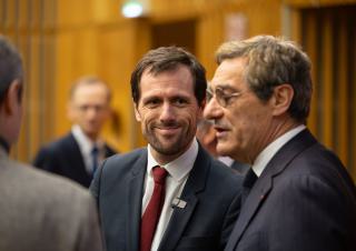 Mathieu Lefèvre et Serge Papin au Conseil national du commerce