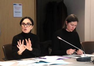 Patricia Demas et Lisa Belluco