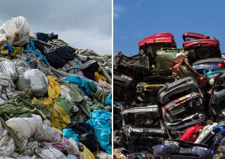 dechets textiles et automobiles