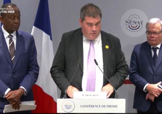 Saïd Omar Oili, Olivier Bitz et et Georges Naturel