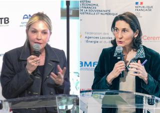 Gisèle Rossat-Mignod et Amélie Oudéa-Castéra