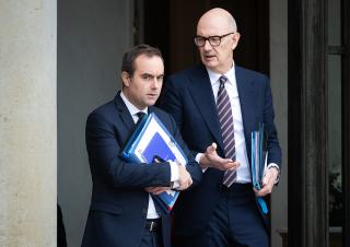 Sébatien Lecornu et Roland Lescure en décembre 2025 