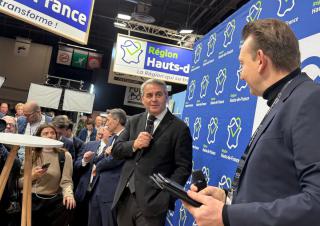 Xavier Bertrand au salon de l'agriculture