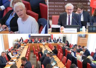 Brigitte Klinkert et Jean-René Cazeneuve