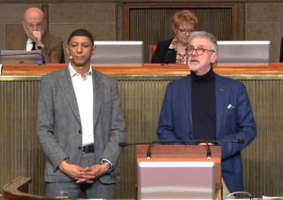 Saïd Hammouche et Jean-Marc Boivin