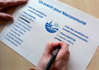 liste candidats au conseil municipal 