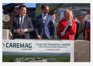  Laurent Saint-Martin, Frédéric Carencotte et Agnès Pannier-Runacher  le 17 mars 2025 