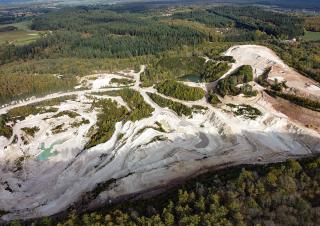 Carrière de Beauvoir à Échassières