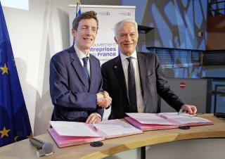 Édouard Geffray et Patrick Martin