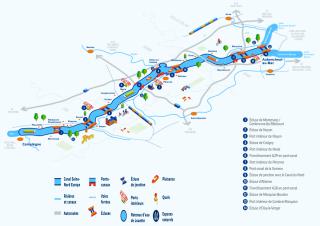 tracé du canal Canal Seine-Nord Europe 