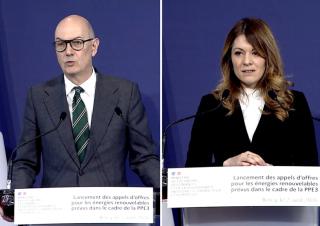 Roland Lescure et Maud Bregeon