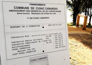 Panneau de financement 