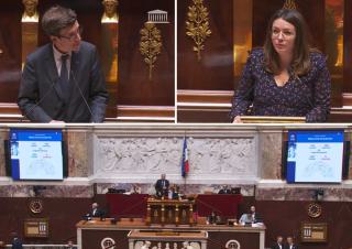 Edouard Geffray et  Julie Delpech