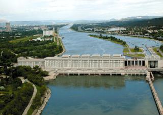 Un barrage hydroélectrique