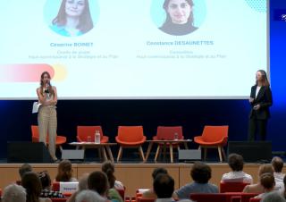  Césarine Boinet et Constance Desaunettes,